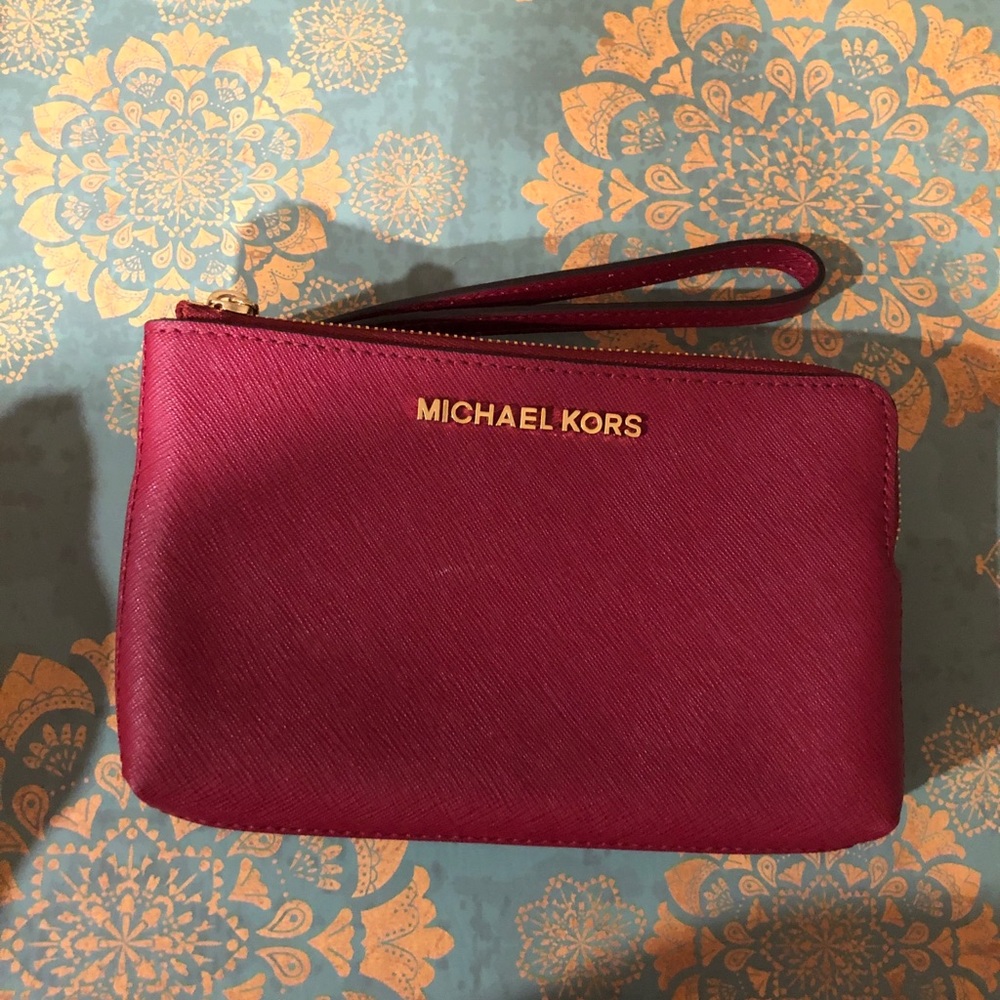 Double sided MK Wrist wallet BRAND NEW NEVER WORN